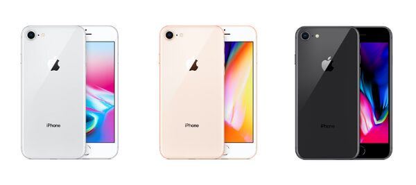 iPhone 8はシルバー・ゴールド・スペースグレイの3種類