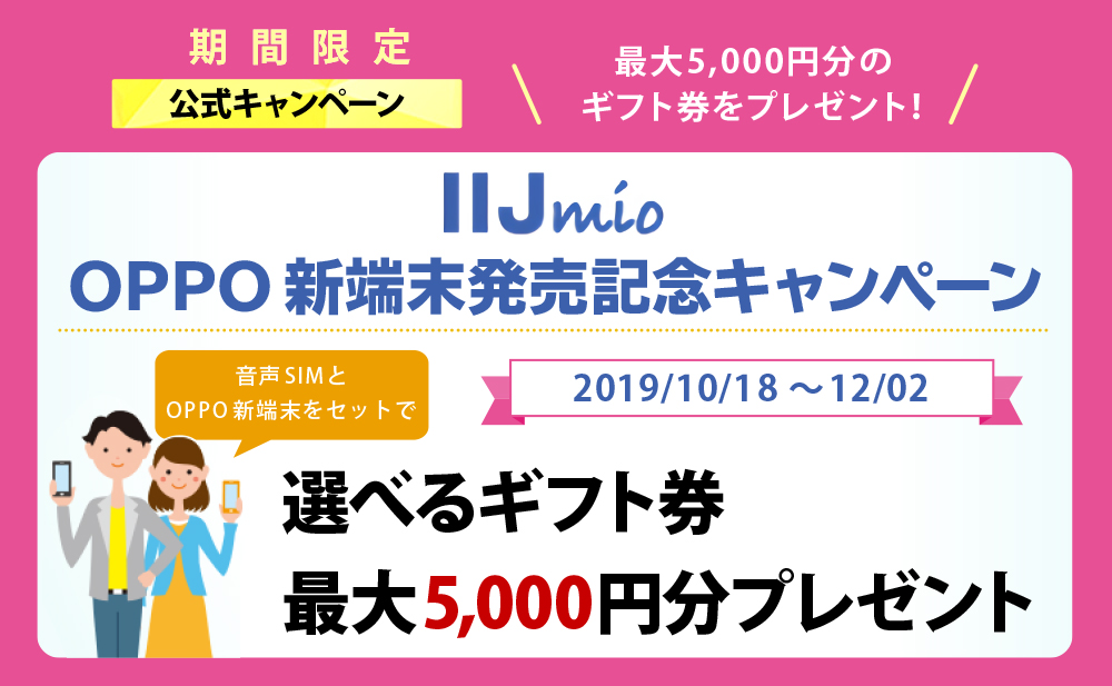 IIJmioキャンペーン