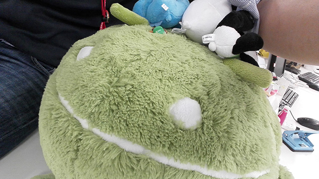 筆者の会社にいるドロイドくん