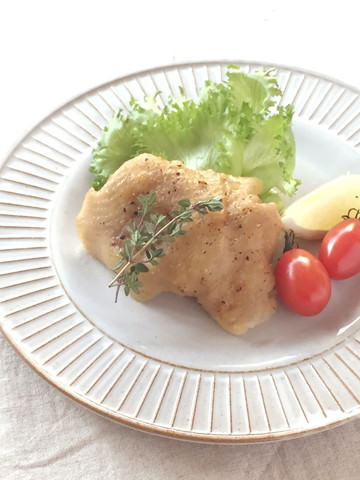 逆光 (料理に照りが出る)