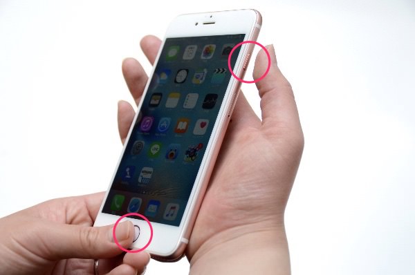 iPhoneでの強制終了方法