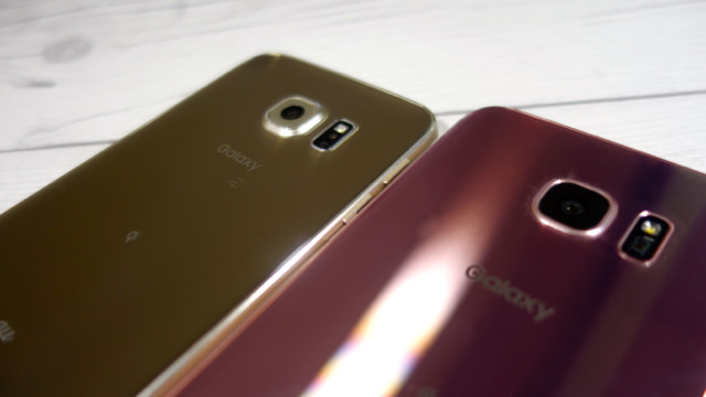 S6 edgeとS7 edgeのカメラ部分の比較