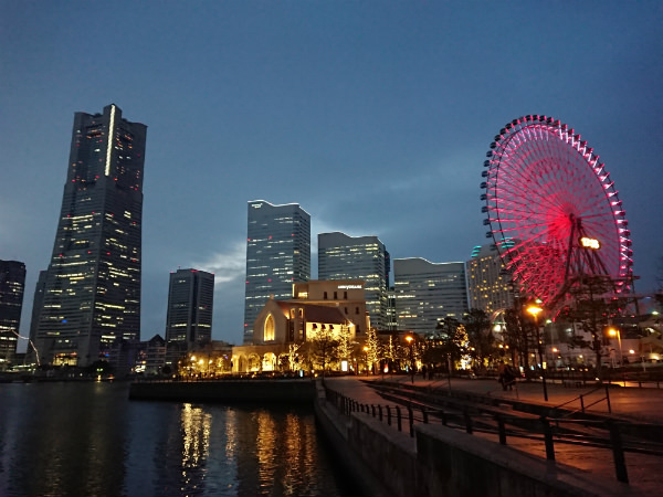Xperia XZ1 Compact作例:夜景の撮影はXperia XZ1 Compactが有利