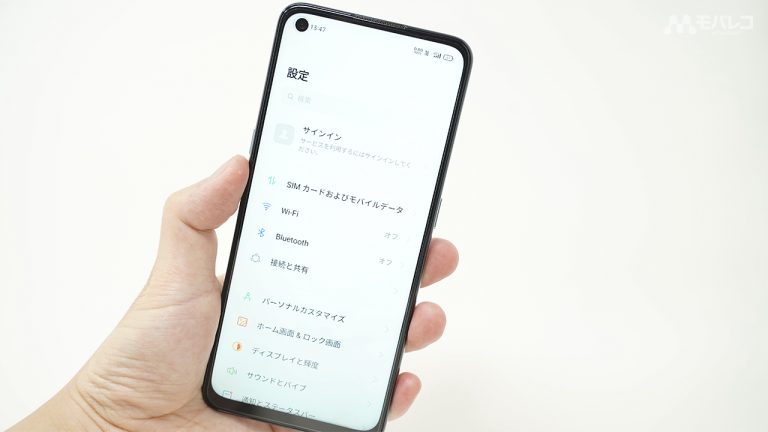 OPPO Reno5 A 設定