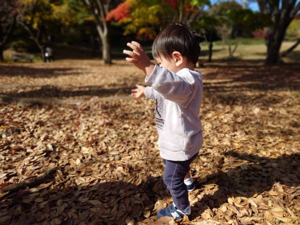 Xperia 5 Ⅳのポートレートで撮影した子供の画像