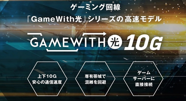 GameWith光_高速モデル10Gプラン