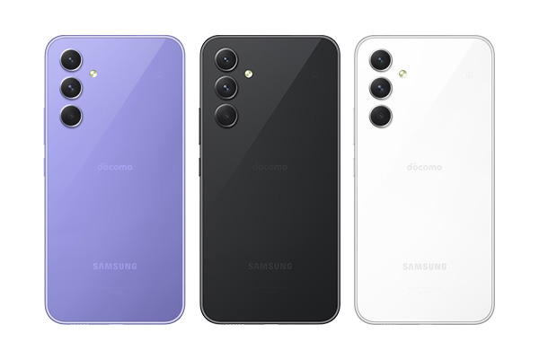 Galaxy A54 5Gのカラー3色のイメージ