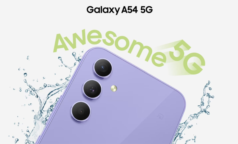 1位：Galaxy A54 5G