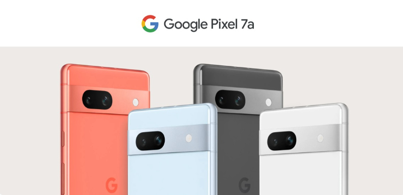 Google Pixel 7aのトップ画像