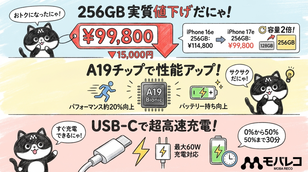 【結論】iPhone 17eの3つのポイント