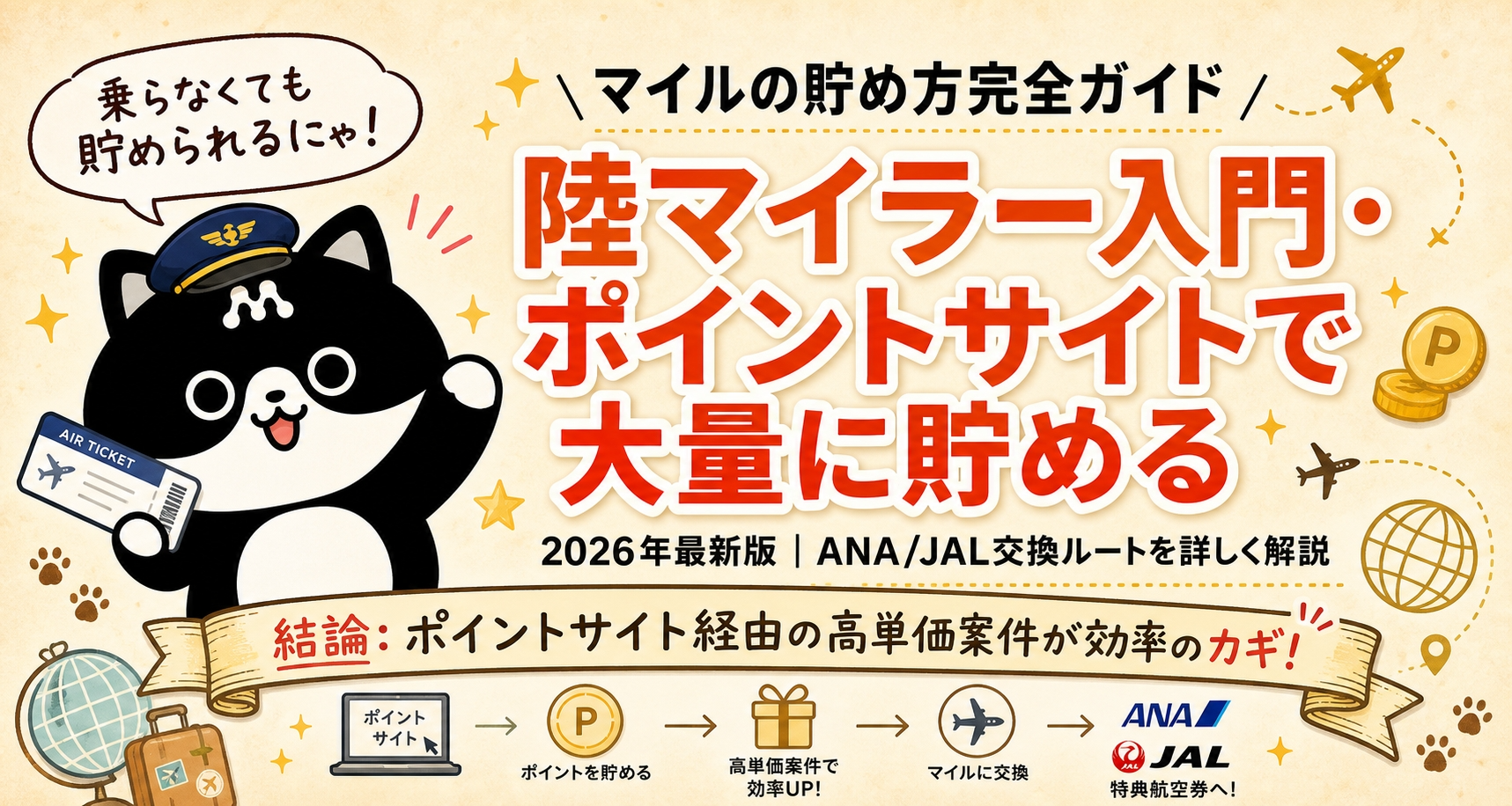 マイル貯める