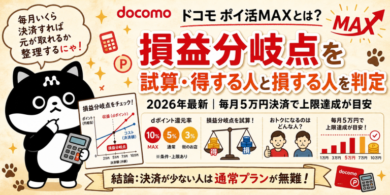 ドコモポイ活MAX