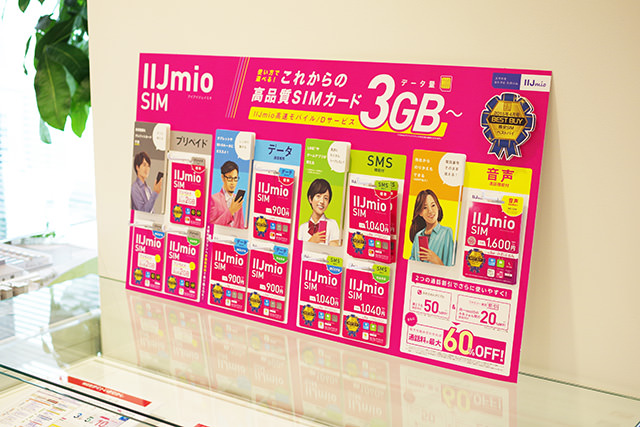 IIJmio SIMパッケージ