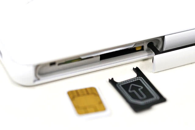 SIMカードは、nanoSIM