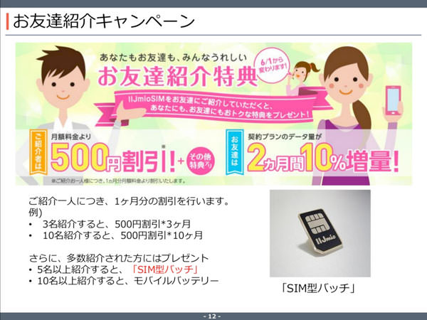 1人紹介すると500円割引