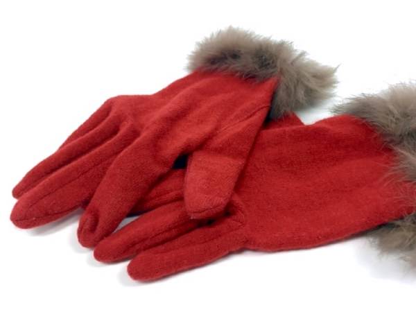 赤い手袋