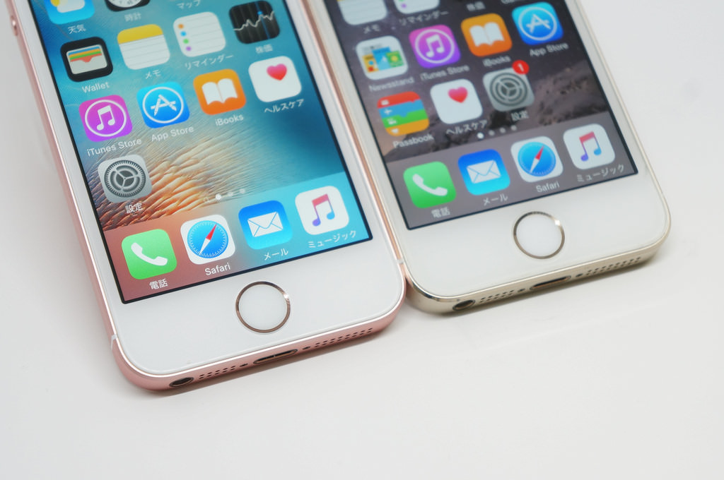 iPhone SEのTouch IDはiPhone 5sと同じ第1世代のTouch ID