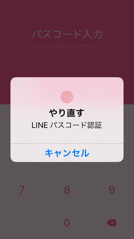iPhoneでは指紋認証「Touch ID」の設定も可能