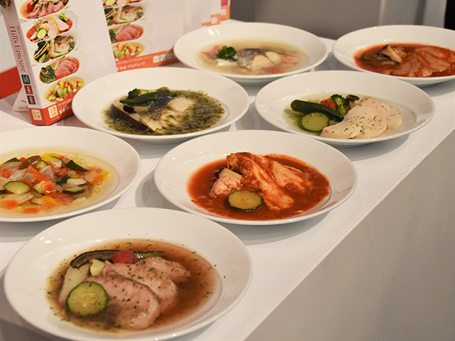 ドコモ2016夏 新商品発表会:メニュー例