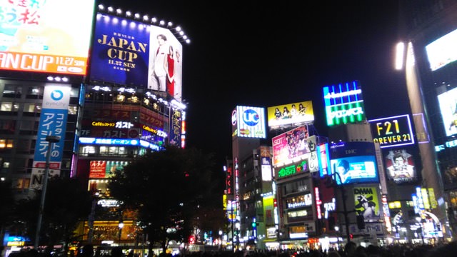夜の渋谷