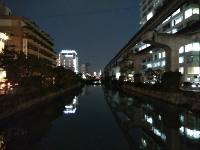 Android One S1　カメラ作例：風景・夜