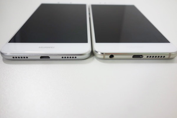 honor 8は下部の端子がUSB type Cとなっています