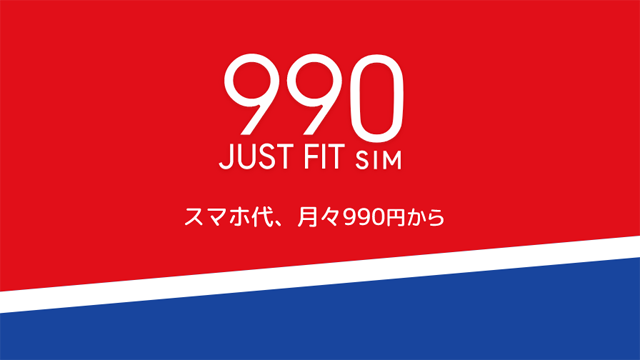 b-mobile S 990ジャストフィットSIM