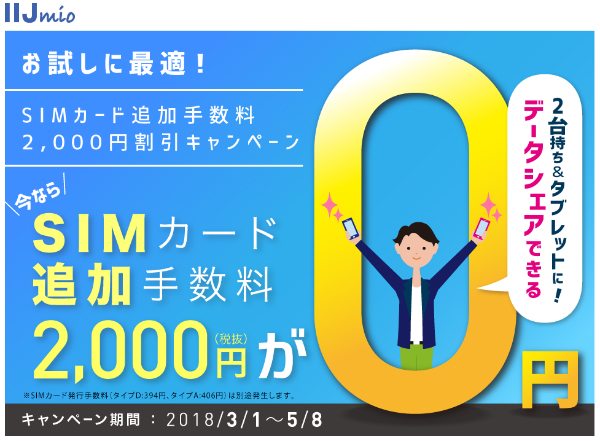 追加手数料2,000円割引