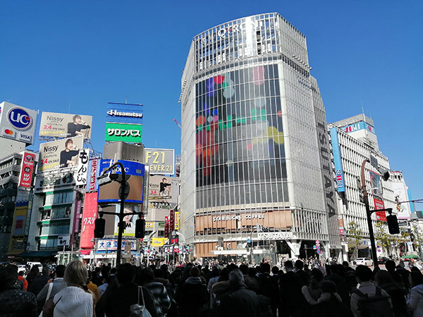 HUAWEI nova lite 3のカメラ性能/渋谷のスクランブル交差点
