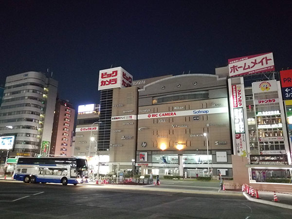 HUAWEI nova lite 3のカメラ性能/名古屋駅周辺の街並み