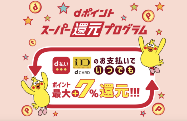 dポイントスーパー還元プログラム