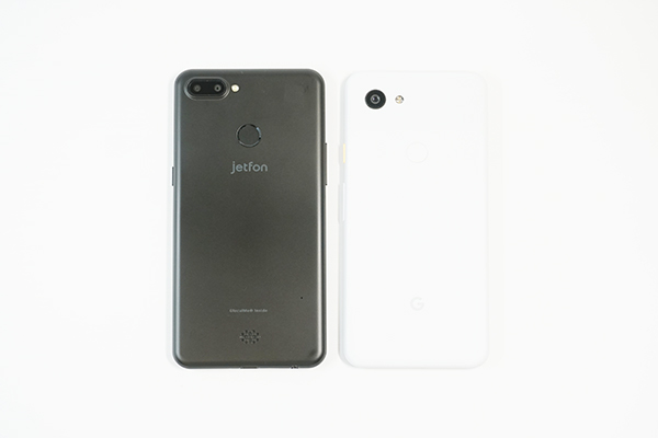 jetfon P6 レビュー/Google Pixel 3aとサイズ比較してみました