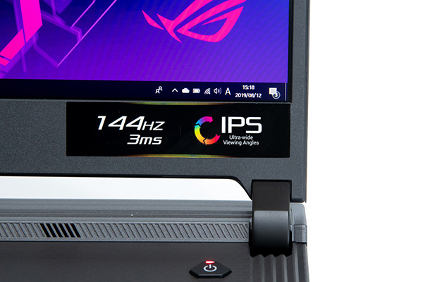 144Hz、応答速度3ms