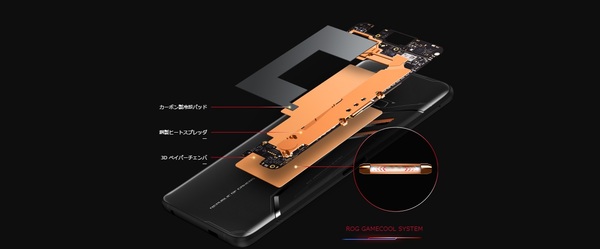 ROG Phone(ASUS)の冷却システム