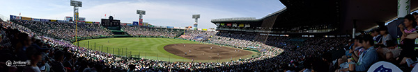 可動式のフリップカメラで楽にパノラマ撮影ができる