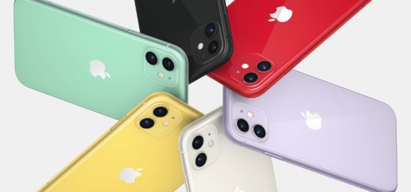 iPhone 11のカラーバリエーション