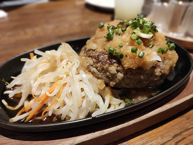 食事写真:和風おろしハンバーグ