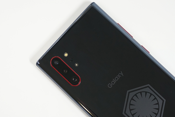 Galaxy Note10+ Star Wars Special Edition カメラ部分