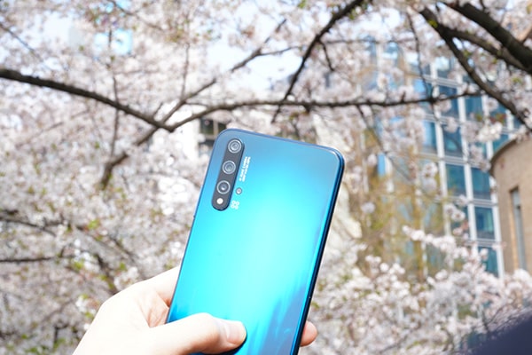 【新品・未開封】HUAWEI nova 5T クラッシュグリーン