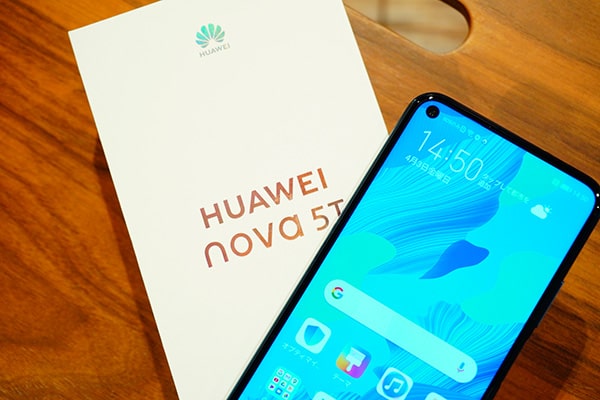 スマートフォン/携帯電話 スマートフォン本体 美品】 Huawei Nova 5T クラッシュグリーン スマートフォン本体 