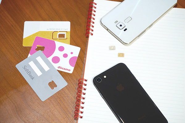 格安SIMとスマートフォン イメージ