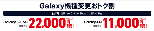 Galaxy機種変更おトク割 キャンペーン