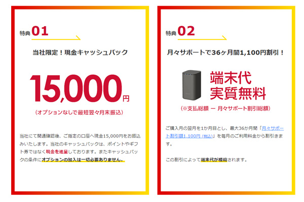 home 5G キャンペーン アイ・ティー・エックス