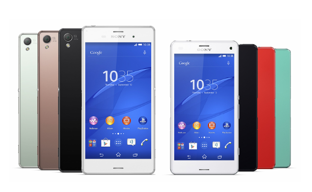 Xperia Z3(D6603)、Xperia Z3 Compact(D5803)