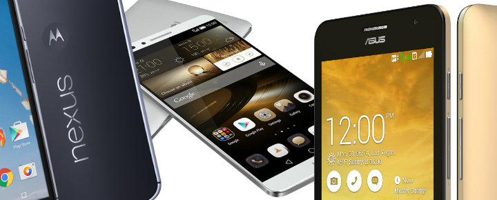 nexus 6,ascend mate 7,zenfone 5