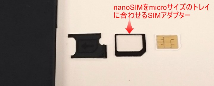 SIMアダプターの写真