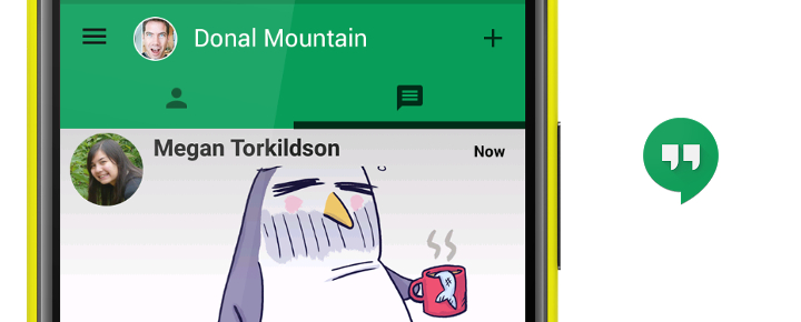 Androidのハングアウトについて