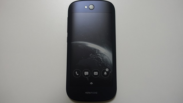 YotaPhone2の背面
