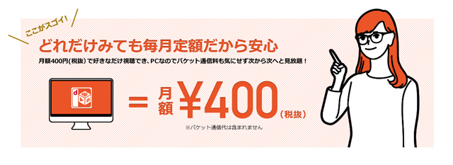 月額400円