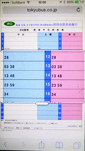 画面上に拡大表示するエリアが現れます